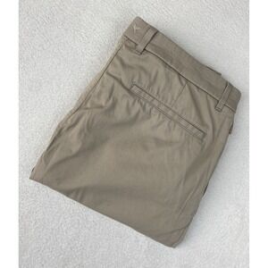 BIRDDOGS 'Stretch Khakis' Mens Chino Pants 36/32 Tan Unlined Performance Stretch